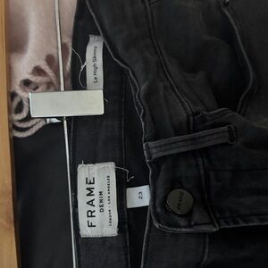 Frame Denim Men's Dark Gray Skinny Jeans